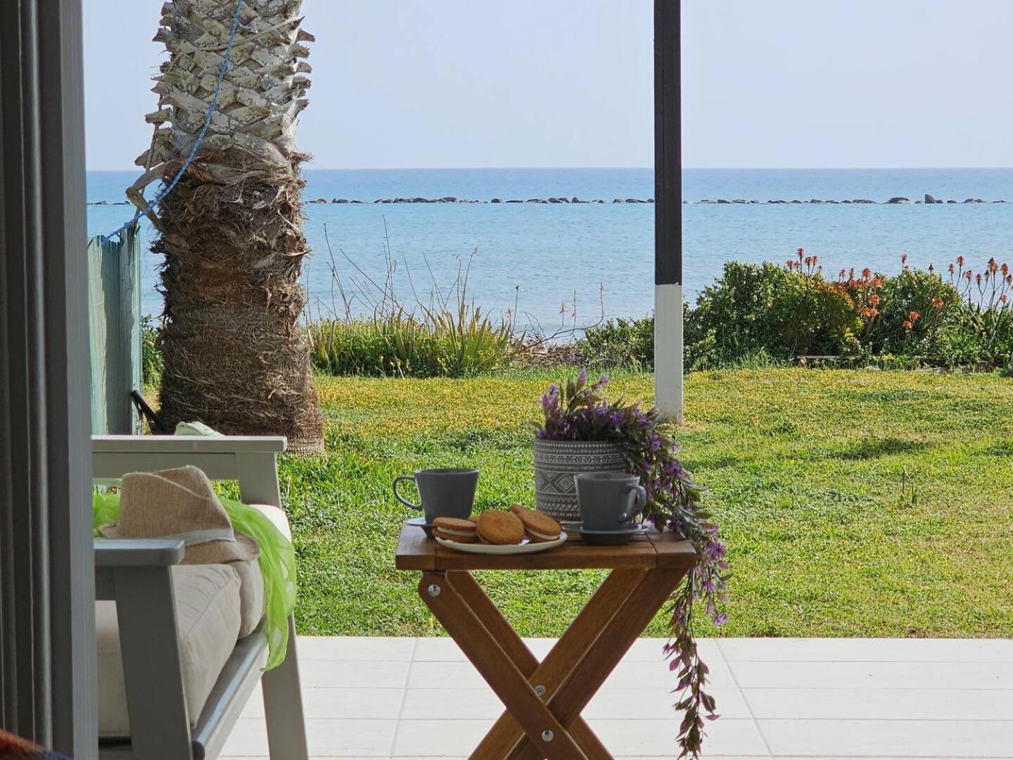 Ammos Beachfront Villa Paradise Larnaca Luaran gambar